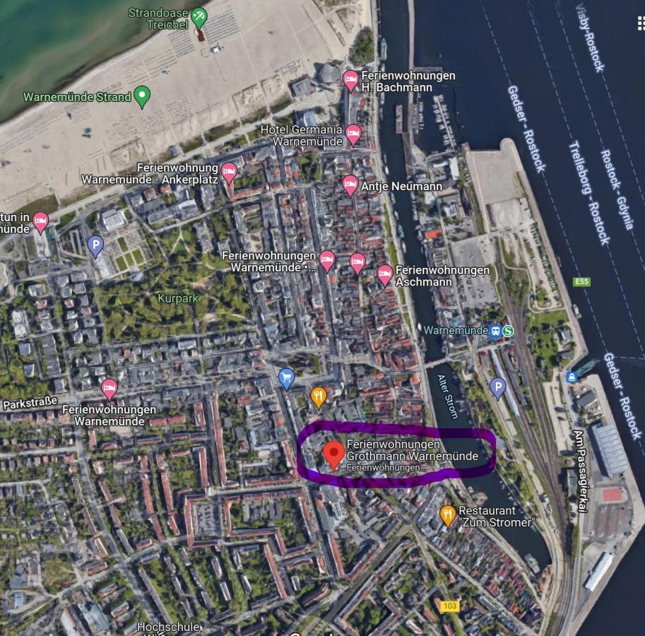 Meeresbriese Warnemuende Rostock Dış mekan fotoğraf
